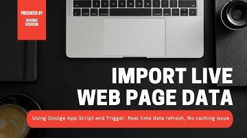 Import Live Web Page Data into Google Sheets | Auto-Refresh for Stock Prices