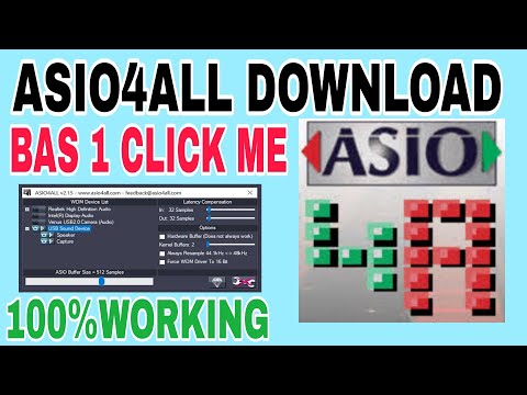 ASIO4ALL DRIVER DOWNLOAD || WINDOWS 7,8.1,10 #ASIO4ALL_DOWNLOAD