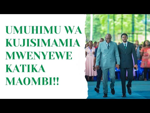IJUE NGUVU YA KUJIOMBEA MWENYEWE Mchungaji Kiongozi Joshua Mwingira Efatha Church Mbeya