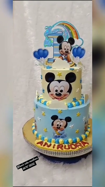 #mickeycake #mickeymouse #mickeymousecake #mickey #disneycake #birthdaycake #cake #disney #