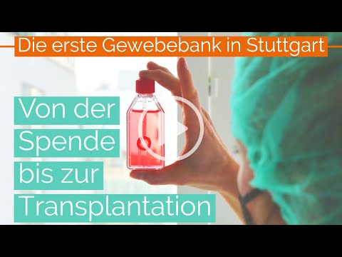 Klinikum Stuttgart und DGFG eröffnen Gewebebank / Gewebebank Stuttgart wird Versorgung mit Gewebetransplantaten weiter verbessern