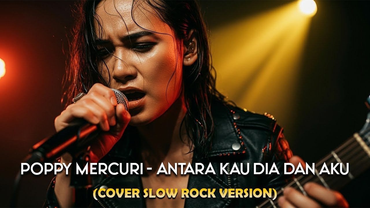 Poppy Mercury – Antara Kau Dia Dan Aku | Rock Version | Cover by LuluMusik