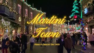 We are in the movie set! Мы попали в кино? Martini Town - Merry &amp; Bright