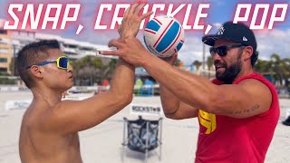 Where To Hit A Volleyball - Hand Contact 101