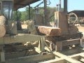 Hurdle machine works cross tie sawmill part 2  roses sawmill  mill1