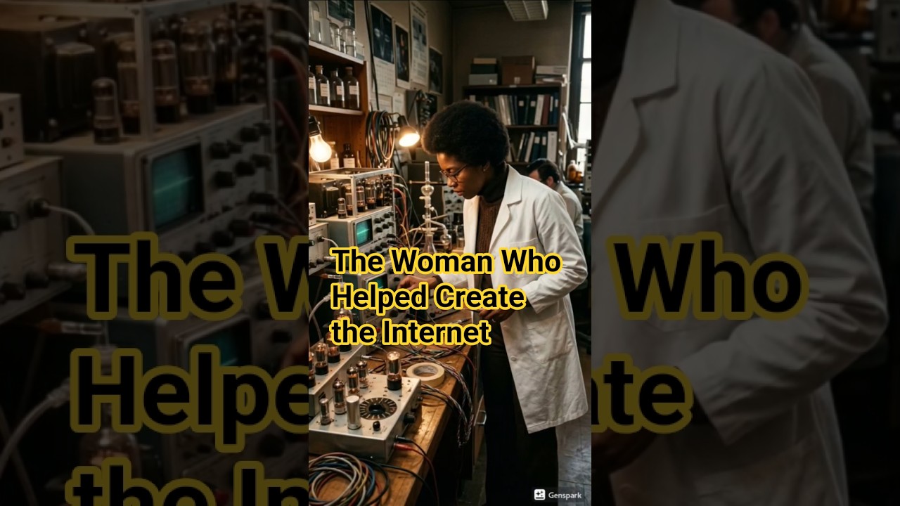 The Woman Who Helped Create the Internet #history #youtubeshorts #womeninhistory  #pioneerwoman