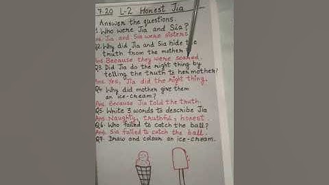 ECPS CLASS-1 MORAL SCIENCE CHAPTER 2 REVISION