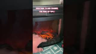 RV Fireplace Quick Fix!