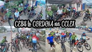 CEBU to CORDOVA via CCLEX Ride with Men on Bikes (MOB)