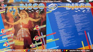 DISCO INJECTION 🟡🔴🔵 '82-'83 DANCE 2LP 1983 Disco Boogie Funk Groove Hi-NRG Electro Non-Stop Mix '80s