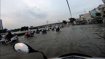 Vòng Quanh Chiều 28/10 Triều Cường Đường Trần Xuân Soạn - Lâm Văn Bền - Quận 7