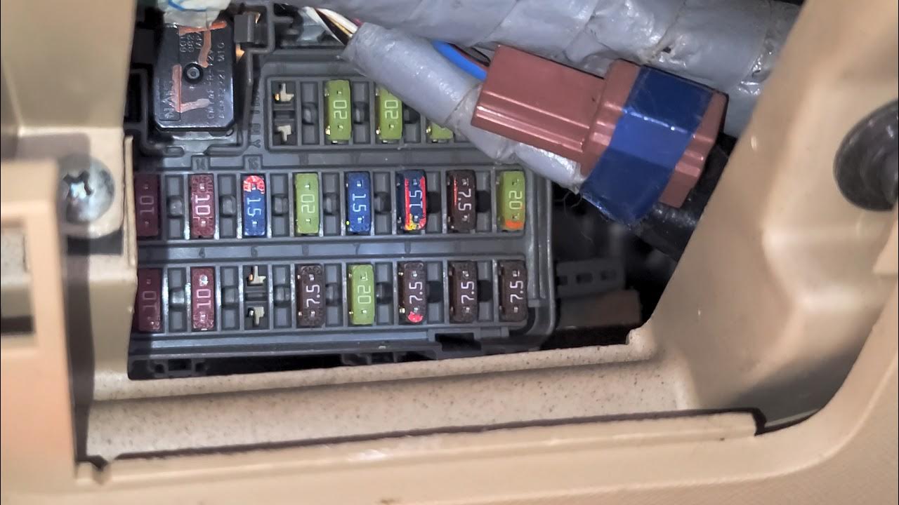 2006 Honda CRV Cigarette Lighter Fuse, Power Outlet Fuses & Relays