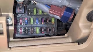 2006 Honda CRV Cigarette Lighter Fuse, Power Outlet Fuses & Relays