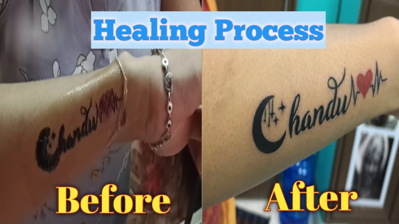 Tattoo Healing Process || After Tattoo care || Dermalize Protection For Tattoo || Day By Day