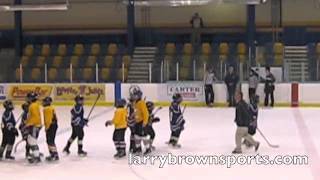Junior hockey coach Martin Tremblay trips 13-year-old during handshake