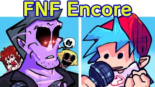 Friday Night Funkin' - Encore | Vs Week 1-2 (Fnf Mod) (Daddy Dearest/Skid/Pump/Gf)