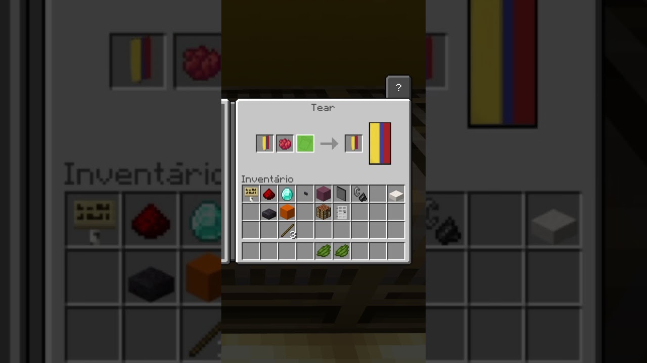 FAZENDO A BANDEIRA DAS ILHAS MAURÍCIO 🇲🇺 #shorts #games #ps4 #jogo #minecraft #ps4