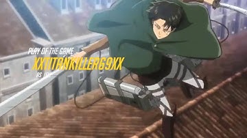 Overwatch Play Of The Game: Levi Attack On Titan