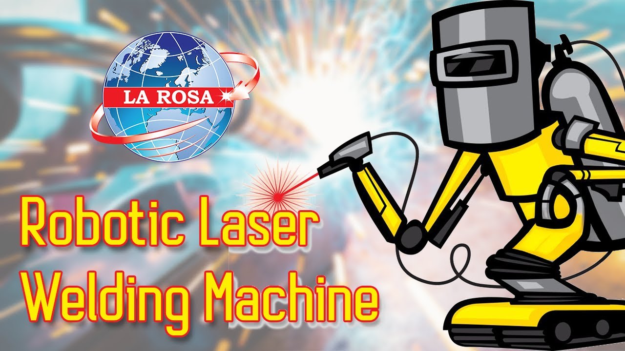 robotic laser welding machine - YouTube