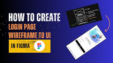 Login Page Wireframe to Design – UI/UX Workflow Tutorial