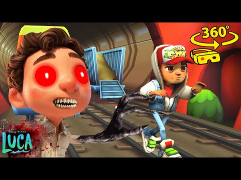 Subway Surfers vs LUCA.EXE 360° VR 