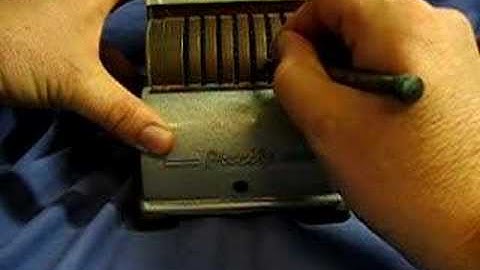 Naughty Mechanical Adding Machine Antique