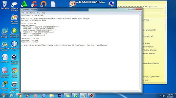 Koneksi database oracle dengan Php
