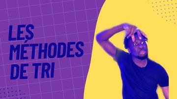 Les méthodes de tri en python