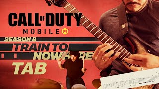 CALL OF DUTY MOBILE SEASON 8 (2022): TRAIN TO NOWHERE THEME SONG - Guitar + Drum Playthrough + TAB