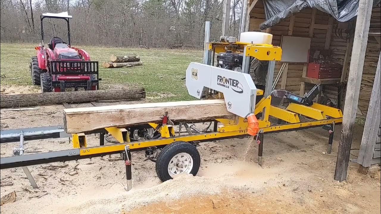 Milling Something Different on the Frontier OS27 Sawmill YouTube