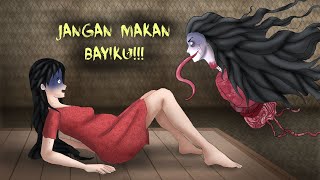 Asal Usul Hantu Kuyang/Palasik #HORORMISTERI kartun hantu, Animasi Horor, cerita misteri Indonesia