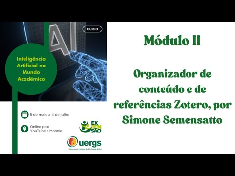 Zotero - Software de gestão de citações e referências bibliográficas