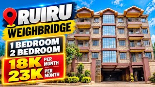affordable Bustani Apartment in Ruiru WEIGHBRIDGE 1,2Bedrooms