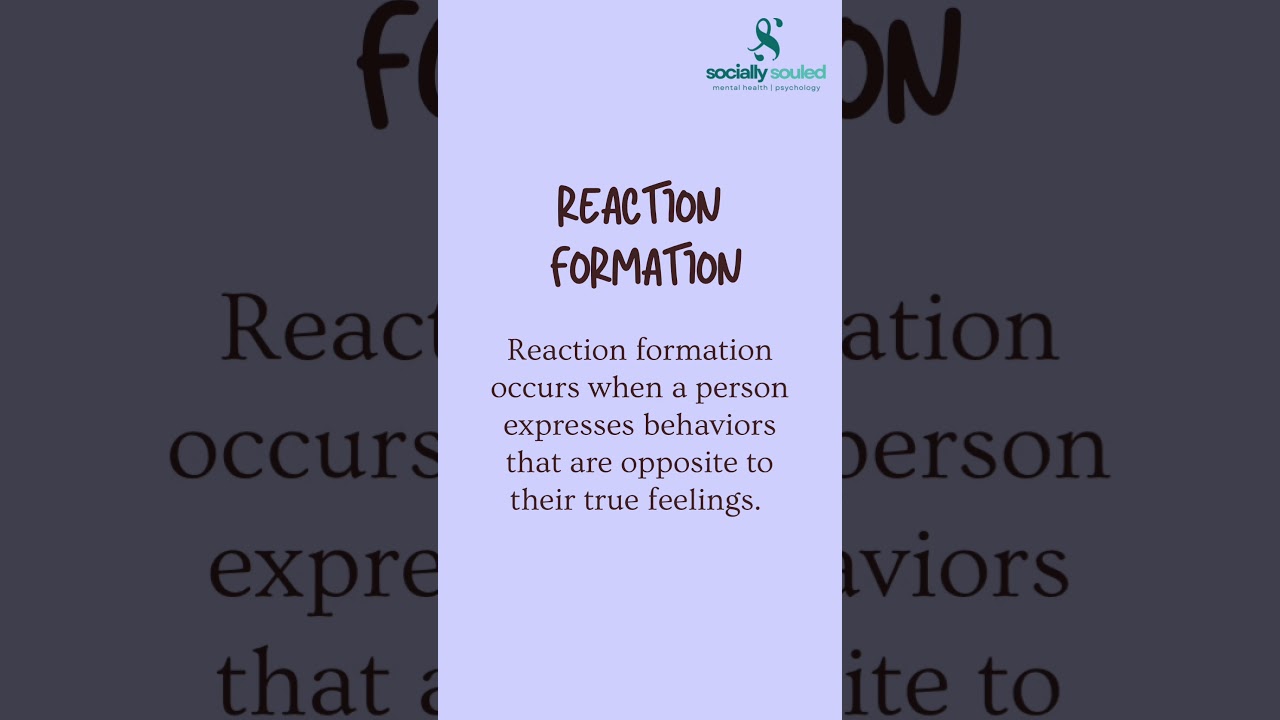 Реактивное образование (Часть 7) 