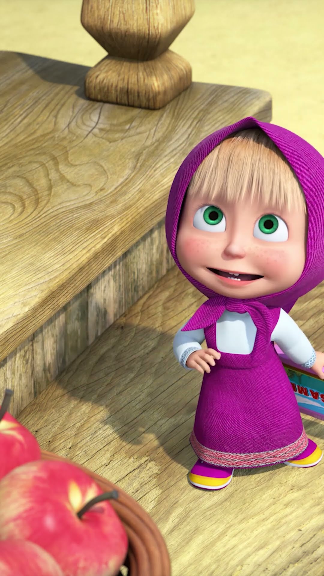 Who's been lost? Find out in this episode! ??  #LaLaLamb #MashaAndTheBear #Shorts #kids