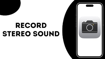 How to Record Stereo Sound on iPhone Camera ?
