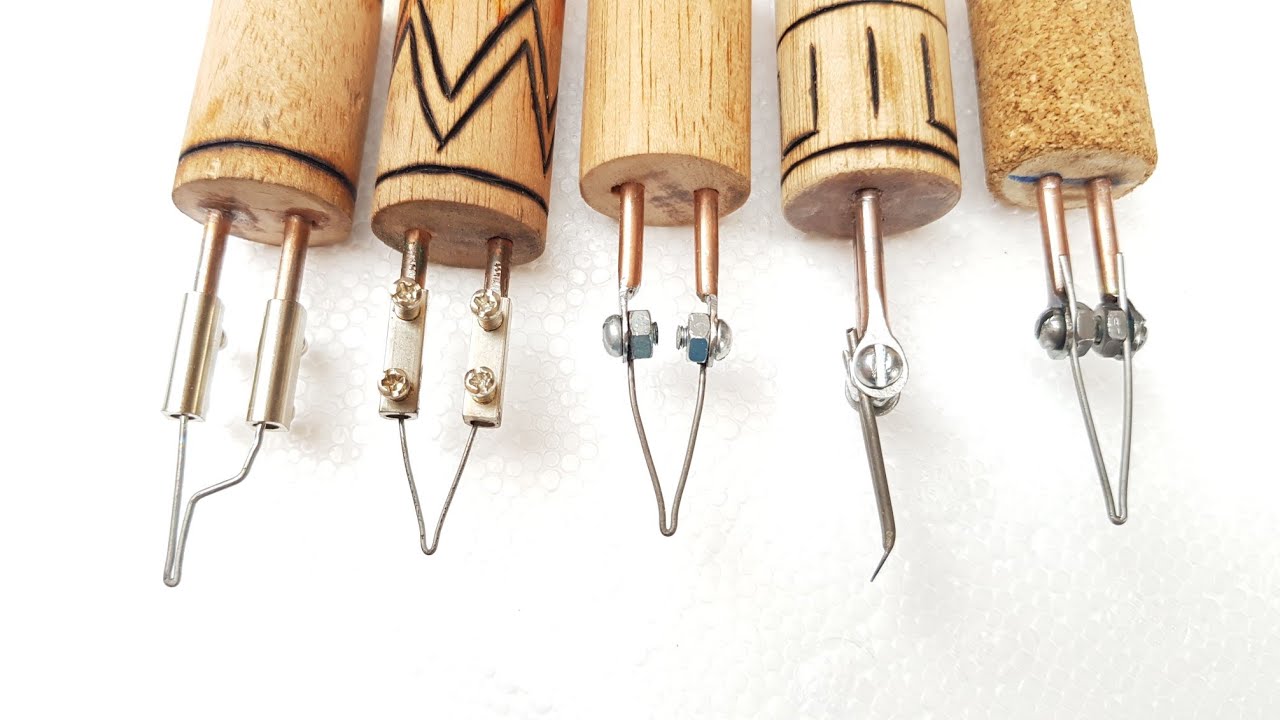 como fazer conector para pontas de pirógrafo #pirovip