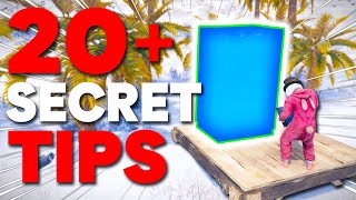 20+ SECRET Rust Tips you DIDN'T KNOW