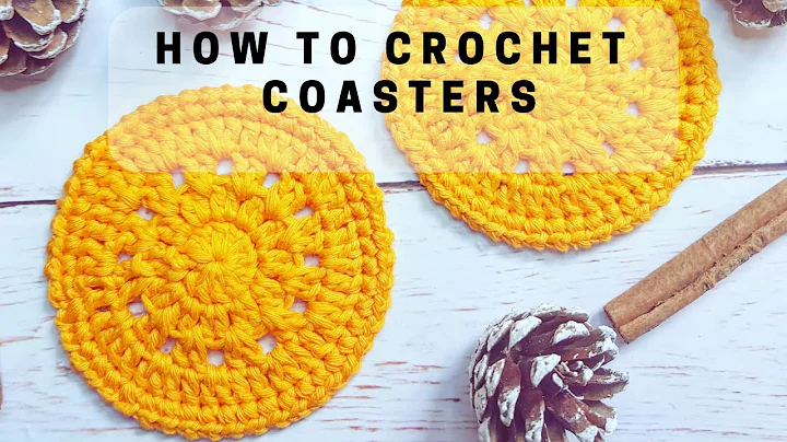 Crochet Beautiful Flat Circle Coasters: Beginner's Guide