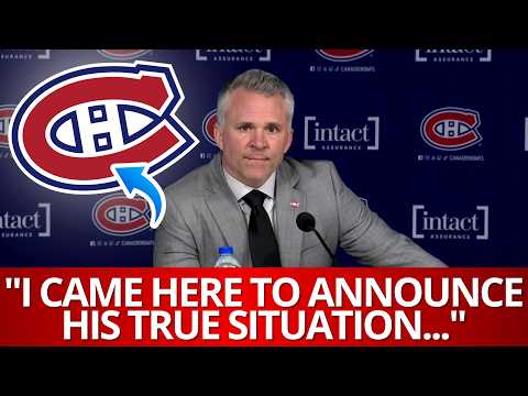 COACH REVEALS ALL ABOUT INJURED STAR! NO ONE EXPECTED THIS! CANADIENS NEWS