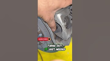 Before You Replace Your Pads… Try This⁉️ #automobile #mechanic #mechaniclife #problemfix #diy