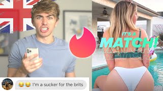 BRITISH BOY USES AMERICAN TINDER 2