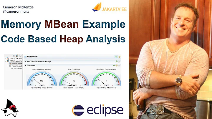 JVM Heap Memory Management MBean Example