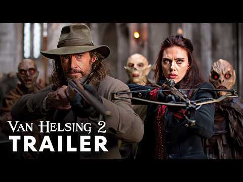 Van Helsing 2 Monster Hunter 2025 Trailer Hugh Jackman Scarlett Johansson Concept