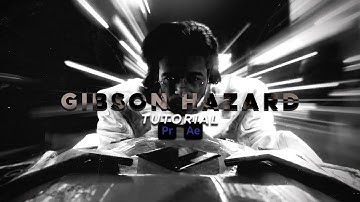 Edit like GIBSON HAZARD | Premiere Pro | After Effects TUTORIAL