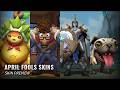 April Fools Skins – Turret Cosplay Pantheon, Clock Puncher Alistar &amp; More || LoL: Wild Rift
