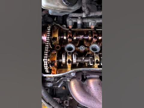 Valve cover leak covers entire engine quick - YouTube