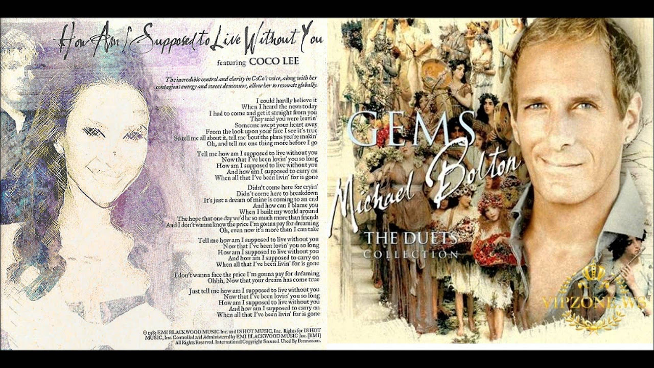 Michael Bolton - How Am I Supposed to Live Without You (featuring CoCo Lee)