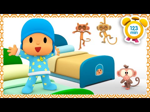 🐮 Aprenda animais com Pocoyo 🐯 DESENHOS ANIMADOS para crianças 