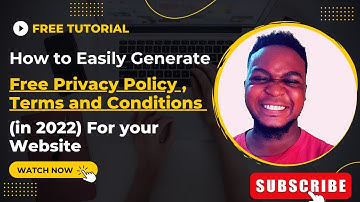How to Easily Generate Website Policies For your Website in just 2 Minutes and Add To your Website